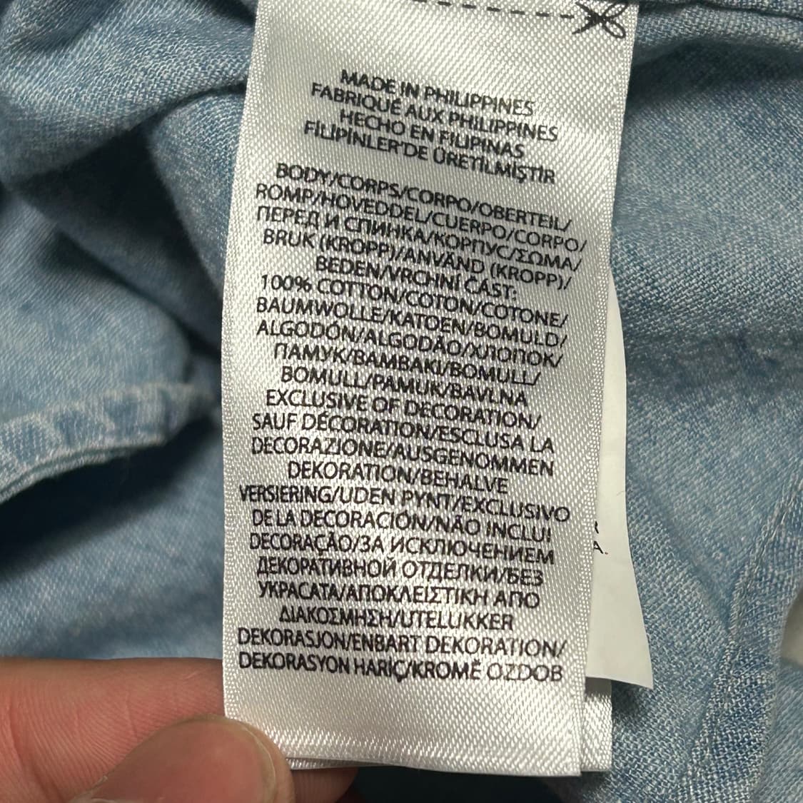 Polo Ralph Lauren 클래식핏 샴브레이 셔츠 상품이미지3