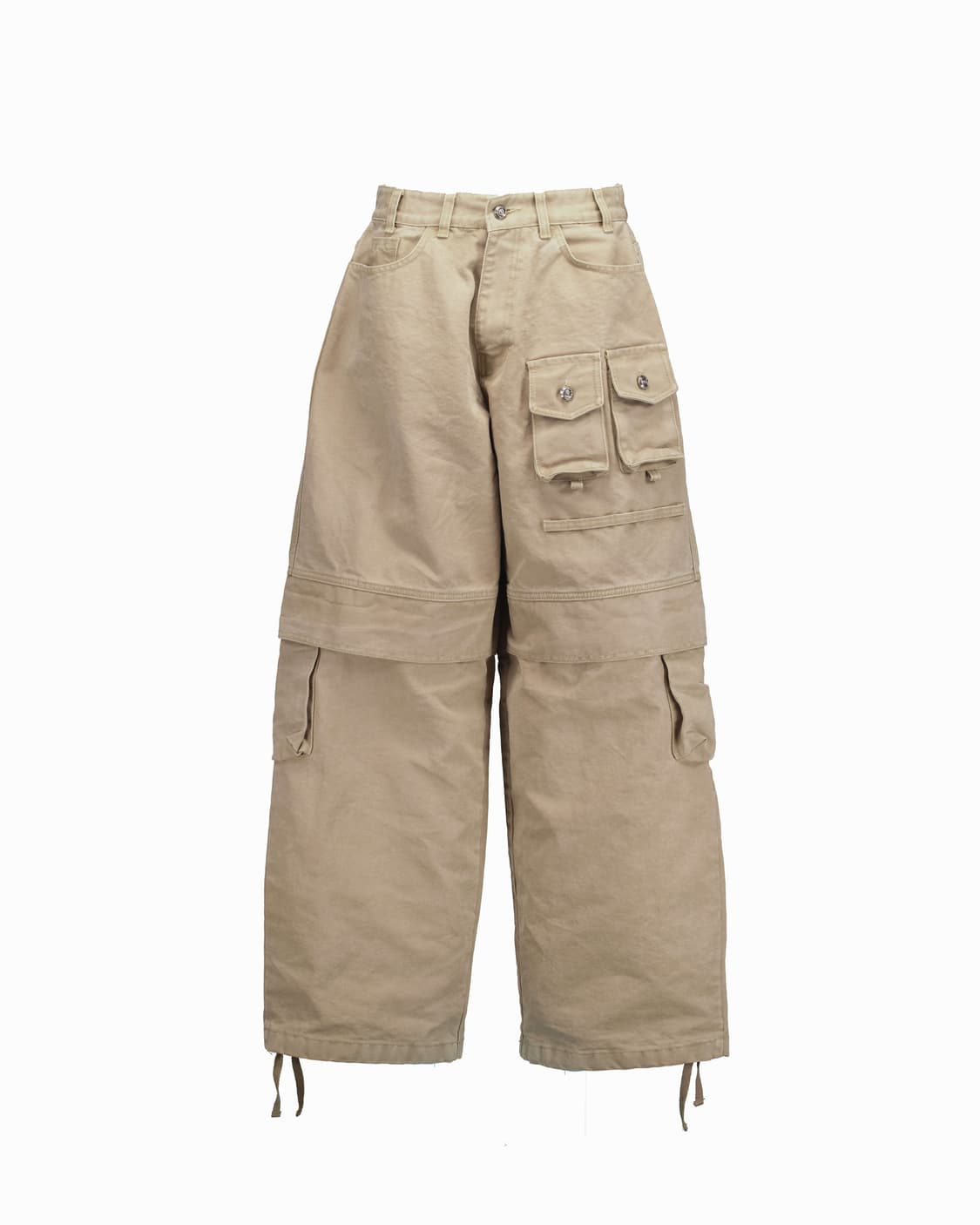 [2]포그서비스 밀리터리 옥스포드 포켓 팬츠 베이지 상품이미지1