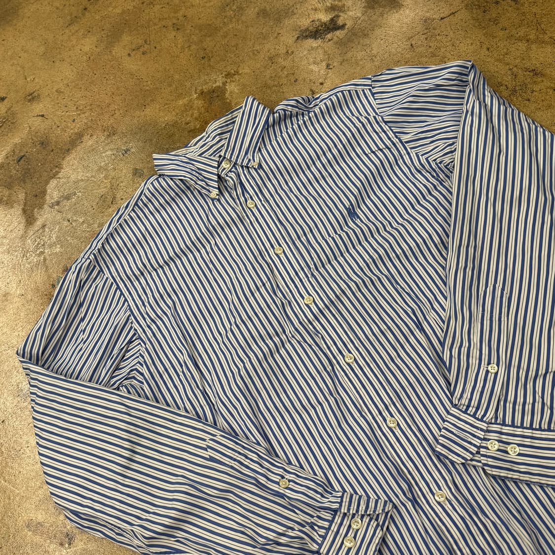 [정품/L] 폴로 랄프로렌 스트라이프 셔츠 남방 b14 상품이미지1
