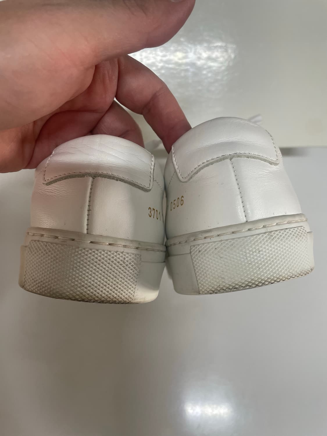 커먼프로젝트 아킬레스 로우 화이트 우먼스 스니커즈 37 상품이미지5