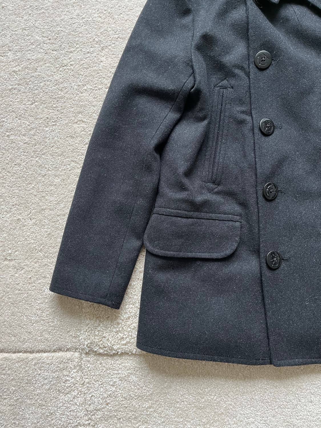 제이크루 뉴욕 클래식 울 피코트 (100-103) 상품이미지6