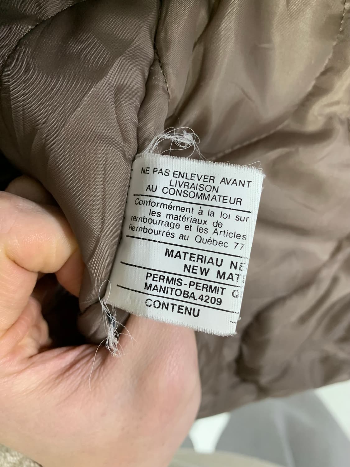 [XNTRIK] y2k 울프죠 베이지 야상 자켓 상품이미지9