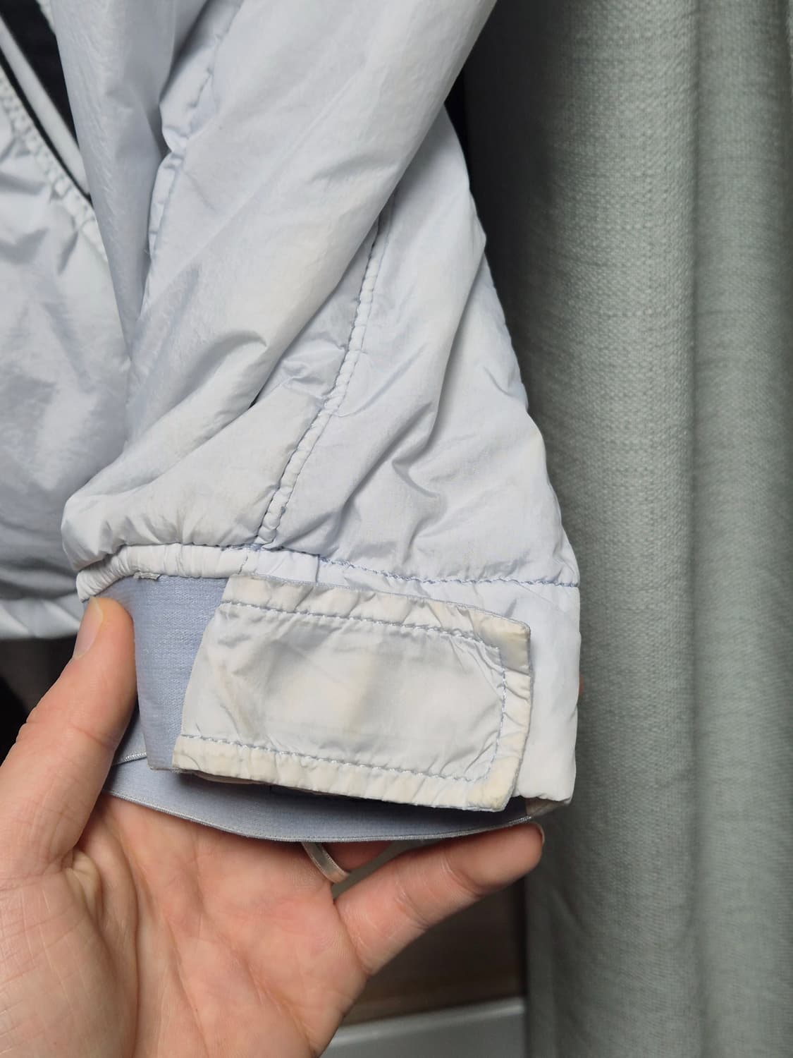 급처)스톤아일랜드 18fw 크링클랩스 패딩자켓 아이스 xl 상품이미지5
