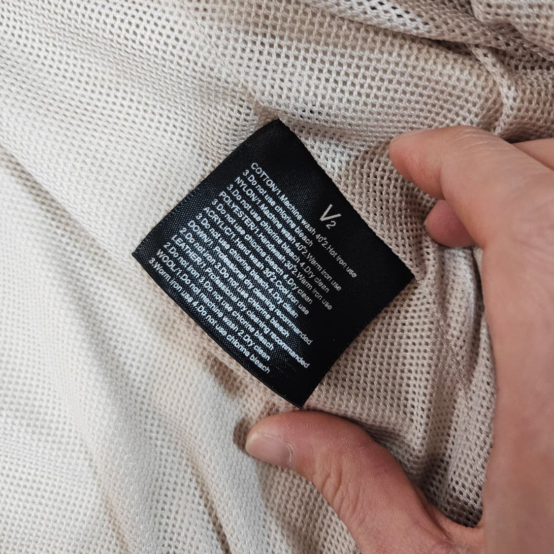 VTWO 코튼 루즈핏 스트링 블루종 자켓 2 size 상품이미지7