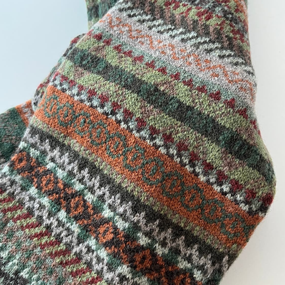 Robert Mackie Fairisle Muffler 상품이미지3