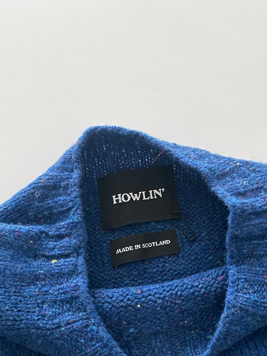 (새제품) howlin 하울린 블루 울 니트 상품이미지8