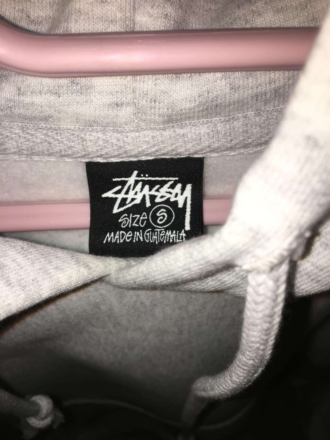 스투시 기모 멜란지 후드티 상품이미지3