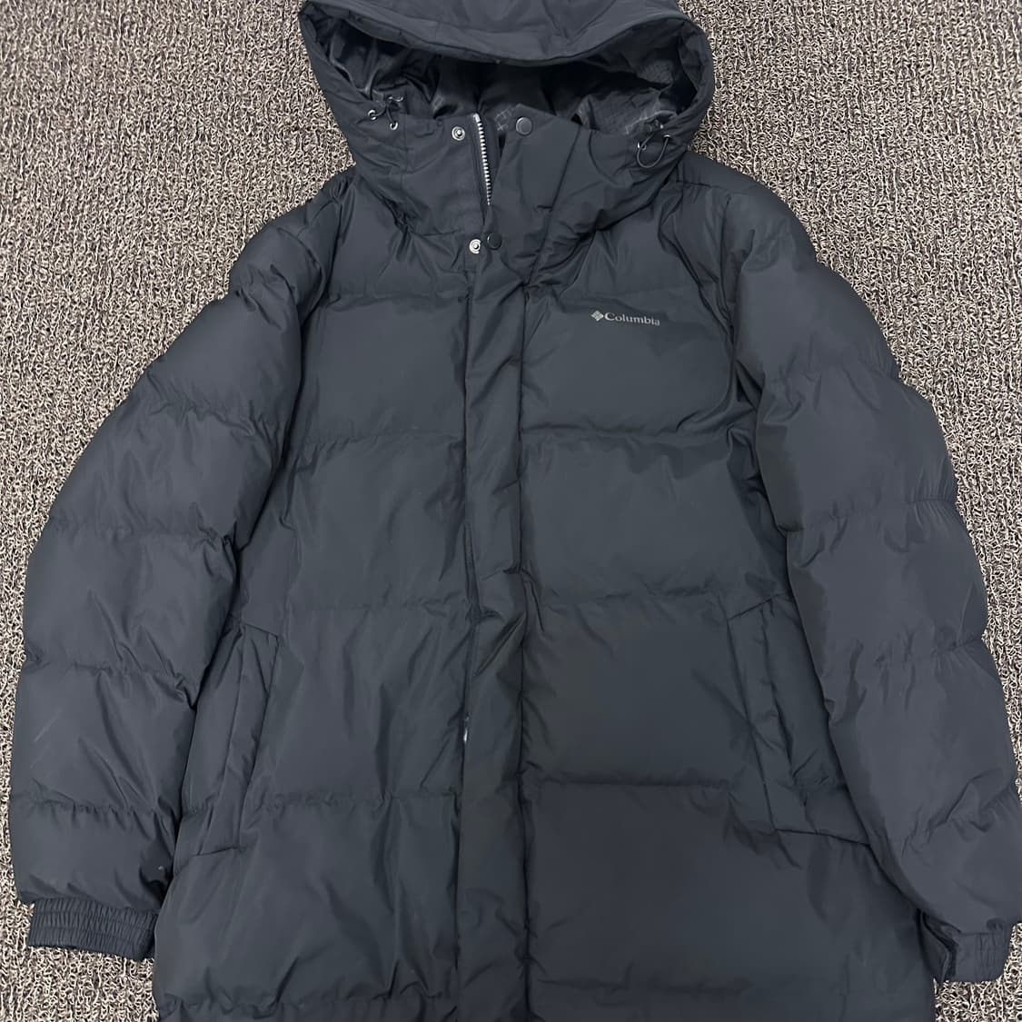 컬럼비아 롱패딩 후드 블랙 2XL 상품이미지2
