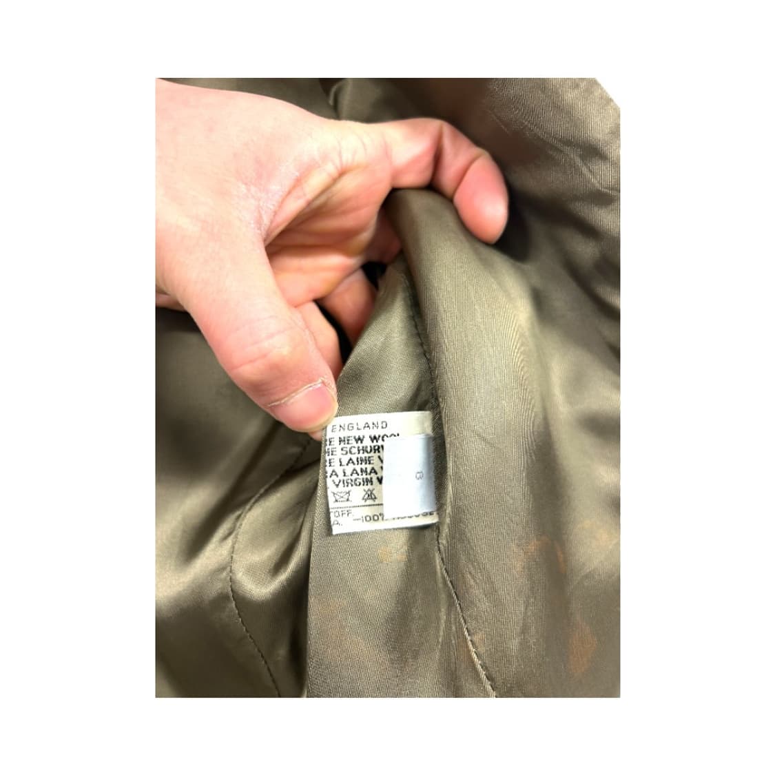 (W-ML) 레이 빔즈 영국제 울 체크 블레이저 OB-004 상품이미지4