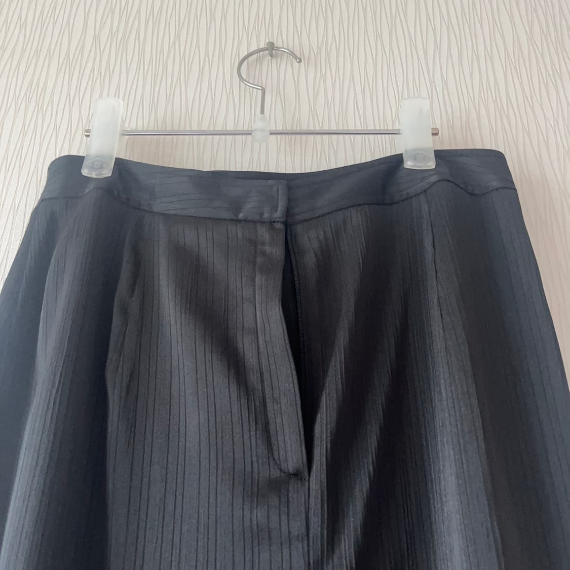 오버듀플레어 롱치마 스커트 검정 1size S -새제품 상품이미지4