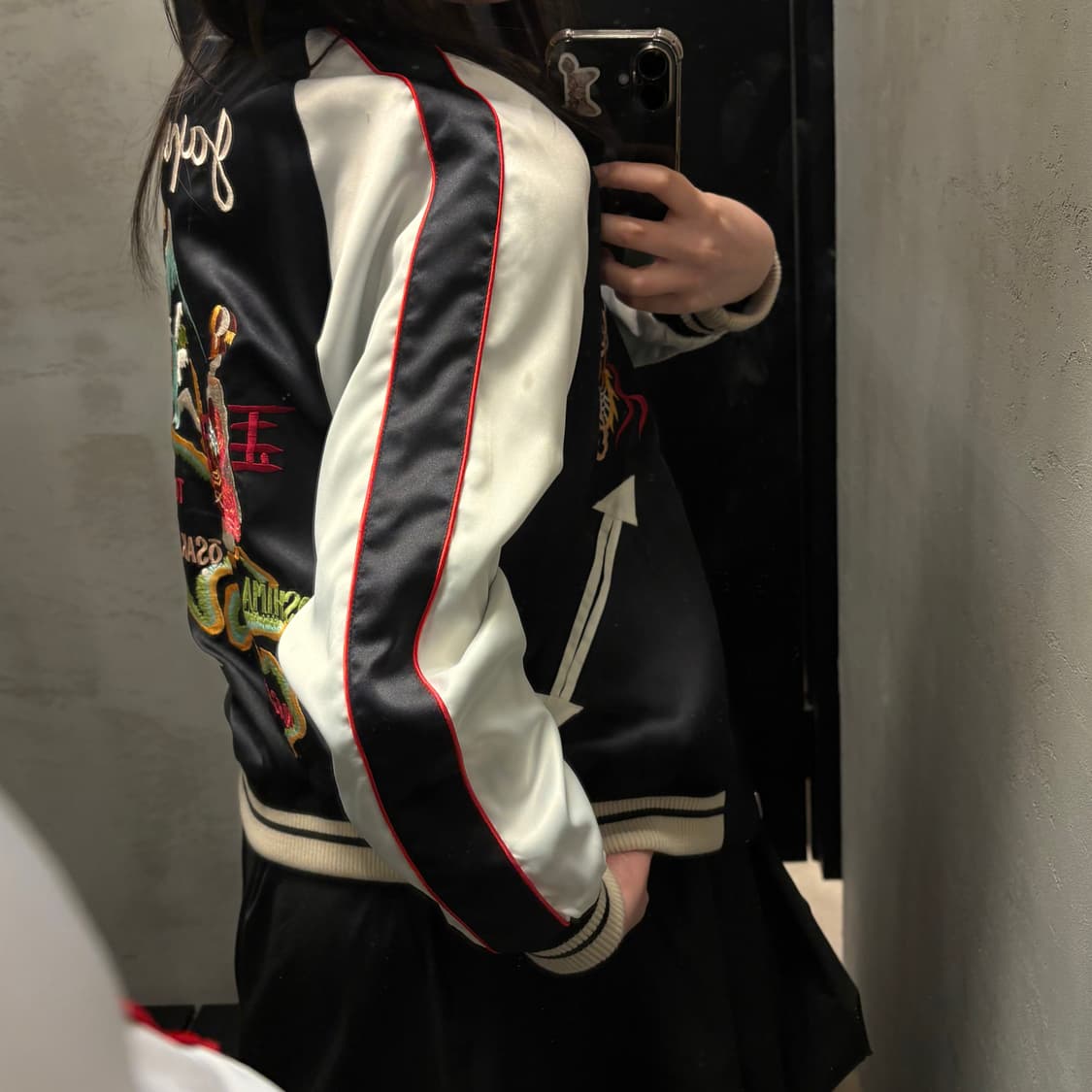 양면 리버시블 스카잔 자켓 상품이미지3