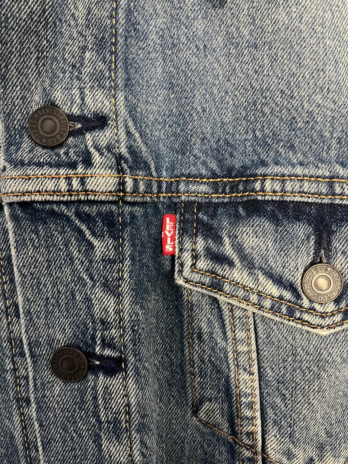 리바이스 프리미엄 트러커 자켓 S 중청 빅E 상품이미지2