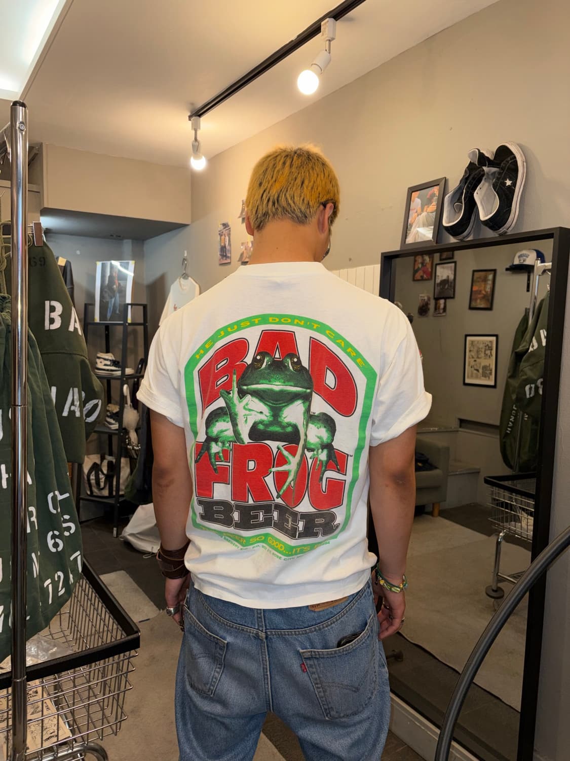 90‘s Bad Forg Beer promo attitude T 상품이미지8