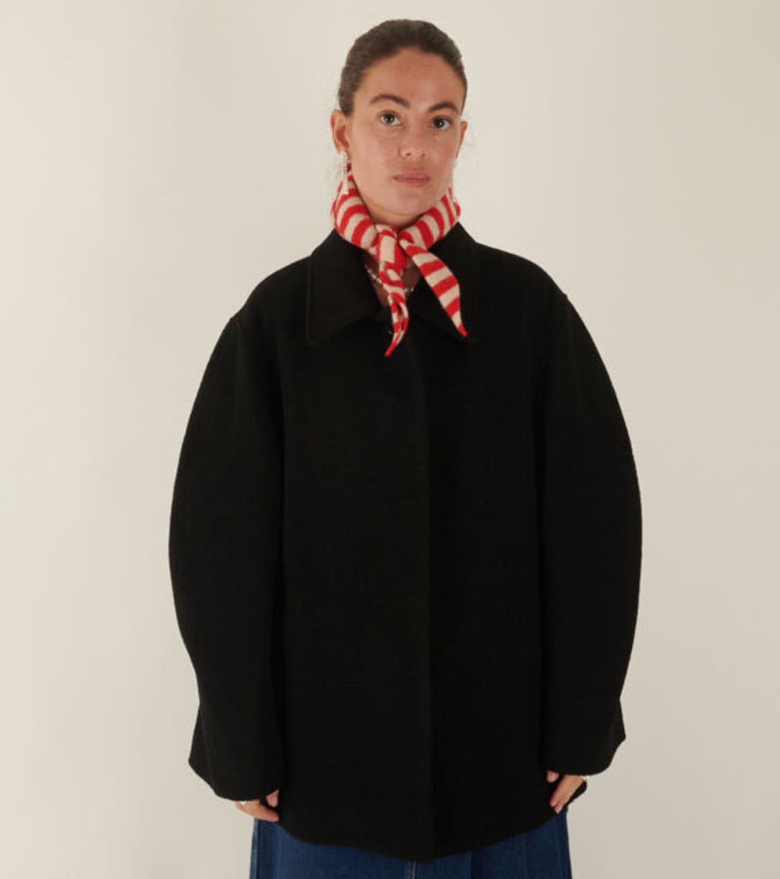 조고든 스트라이프 스카프 상품이미지2