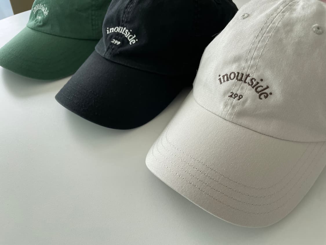 윤그린모자 inoutside 299 볼캡(그린) 상품이미지4
