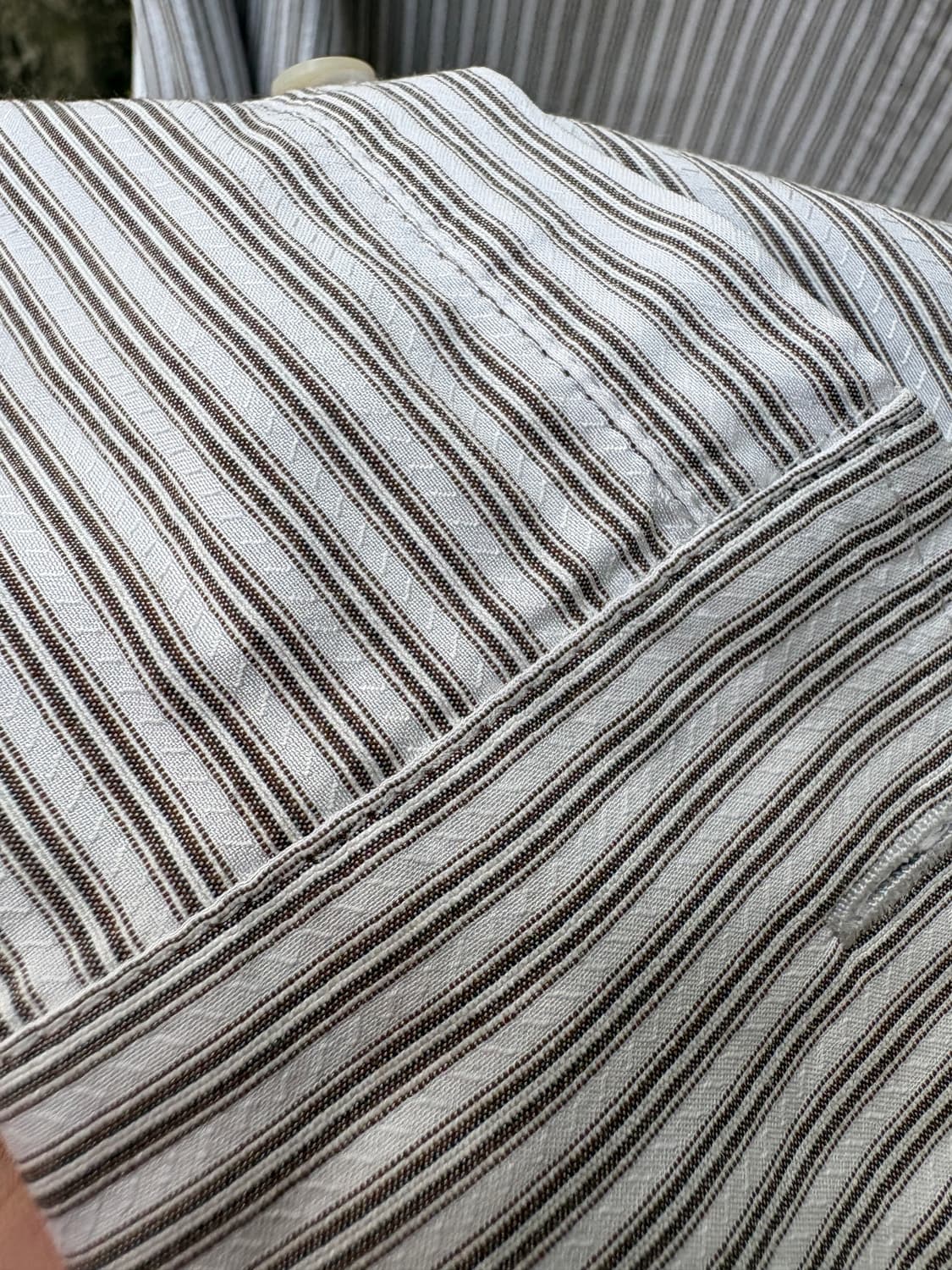 미우미우 06-07 fw 스트라이프 셔츠 상품이미지5