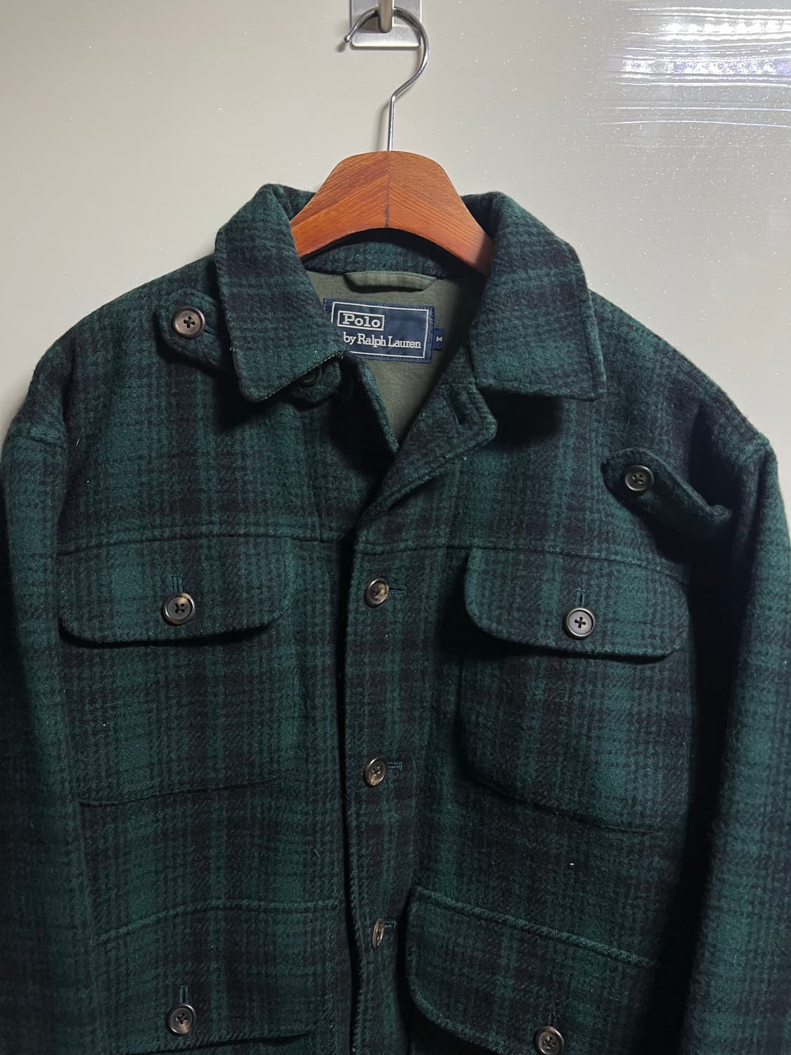 폴로 랄프로렌 타탄체크 헌팅자켓 상품이미지2