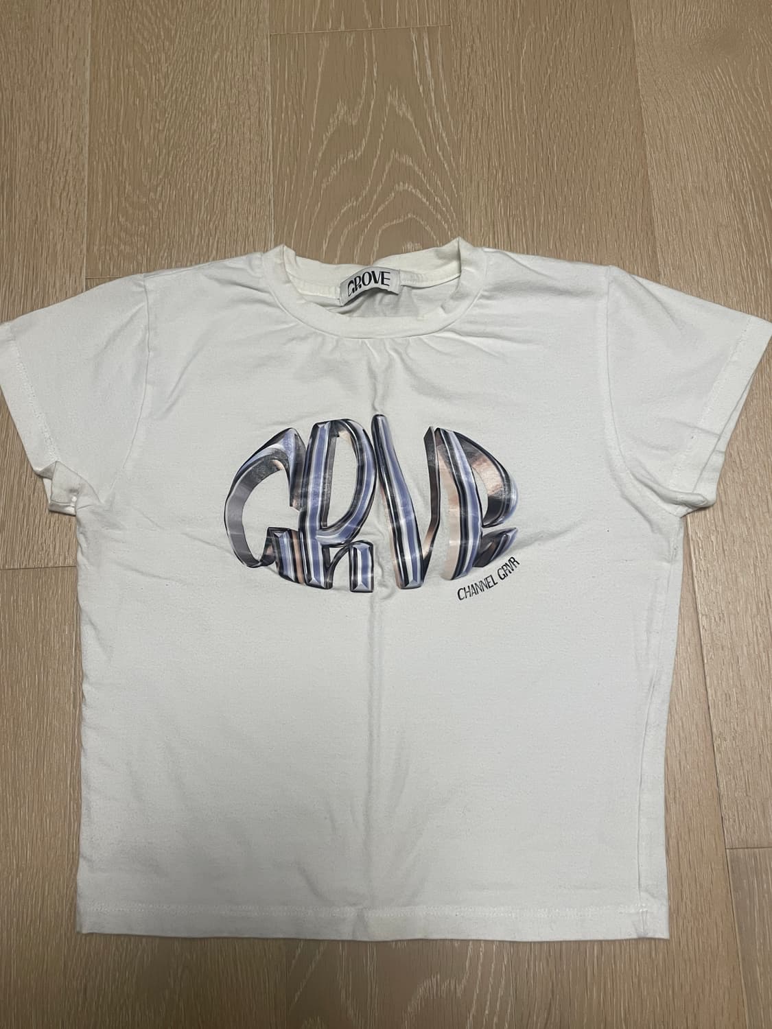 그로브 크롭 반팔 상품이미지1