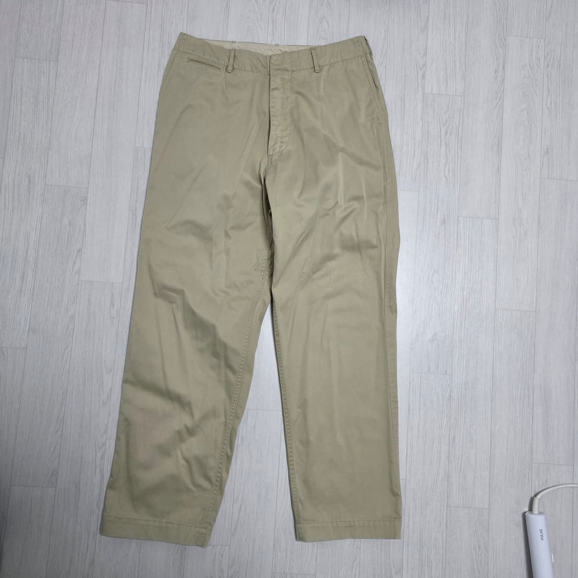 나나미카 와이드 치노 팬츠 32~34 상품이미지2