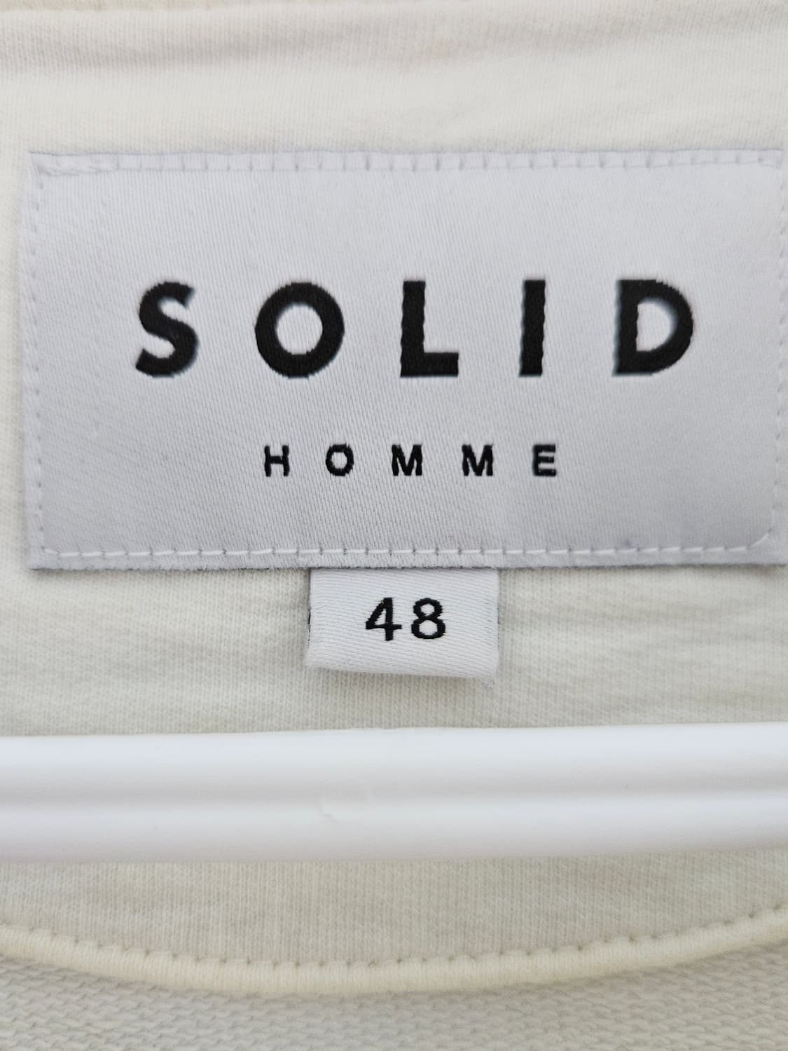 솔리드옴므 신형 가죽패치 스트링 롱슬리브 티셔츠 48 (100) 상품이미지3