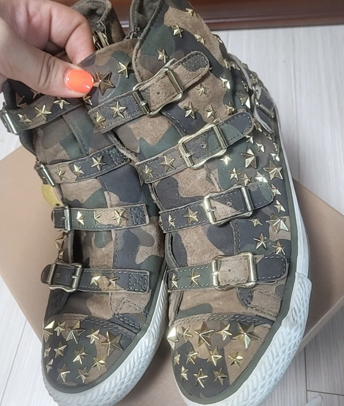 Ash 아쉬 카모 스타 하이탑 스니커즈  상품이미지3