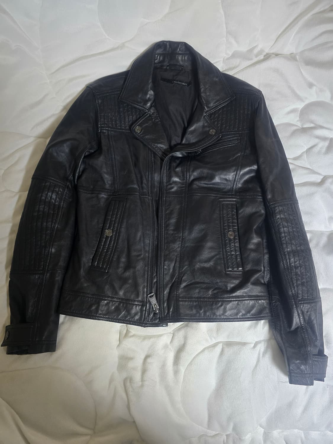 [정품] 캘빈클라인(CK) 클래식 양가죽 자켓 (100사이즈) 상품이미지2