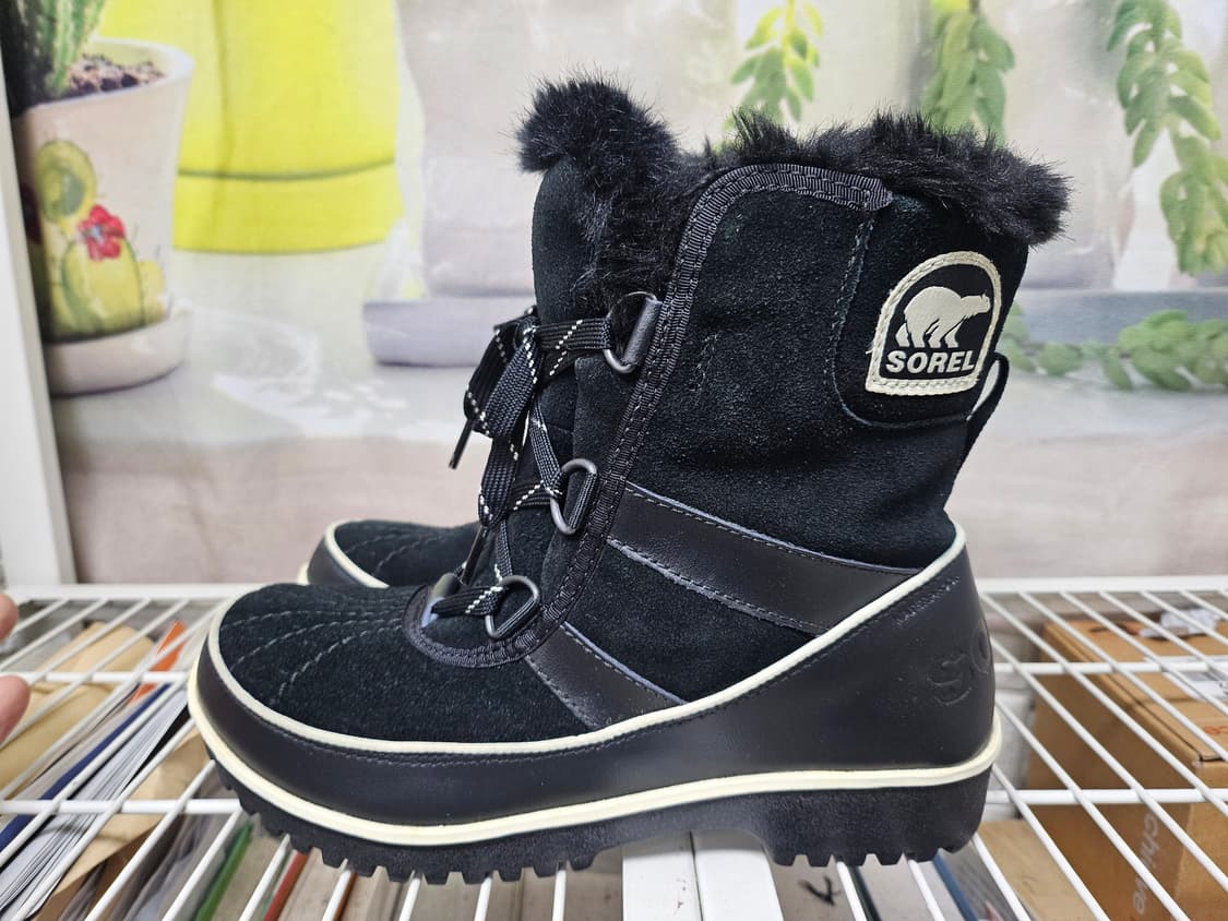 소렐 여성 방한부츠 225 티볼리 스웨이드 방한화 털 앵클부츠 LB62 상품이미지5