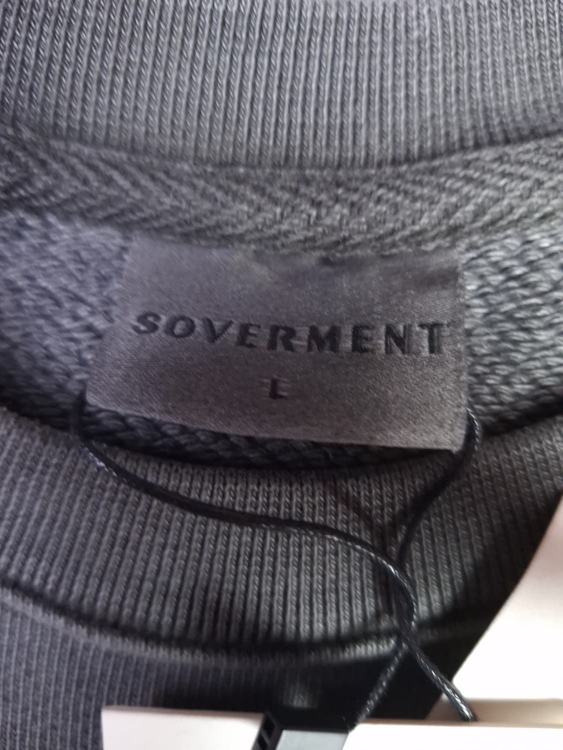 택새제품 오리지날 소버먼트 피그먼트 차콜그레이 맨투맨 챠콜 상품이미지3