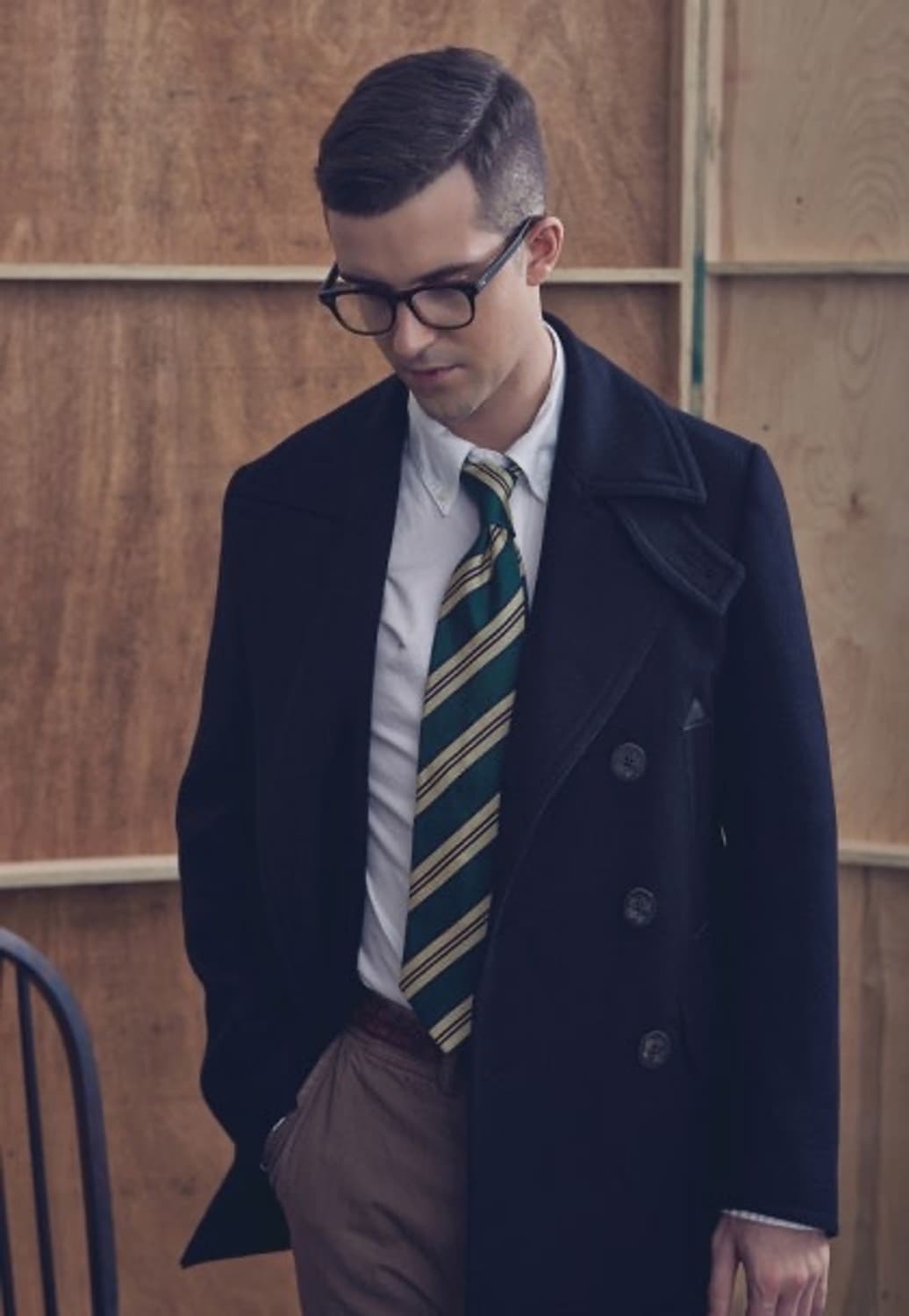 비바스튜디오 클래식 해군 피코트 네이비 S 상품이미지1