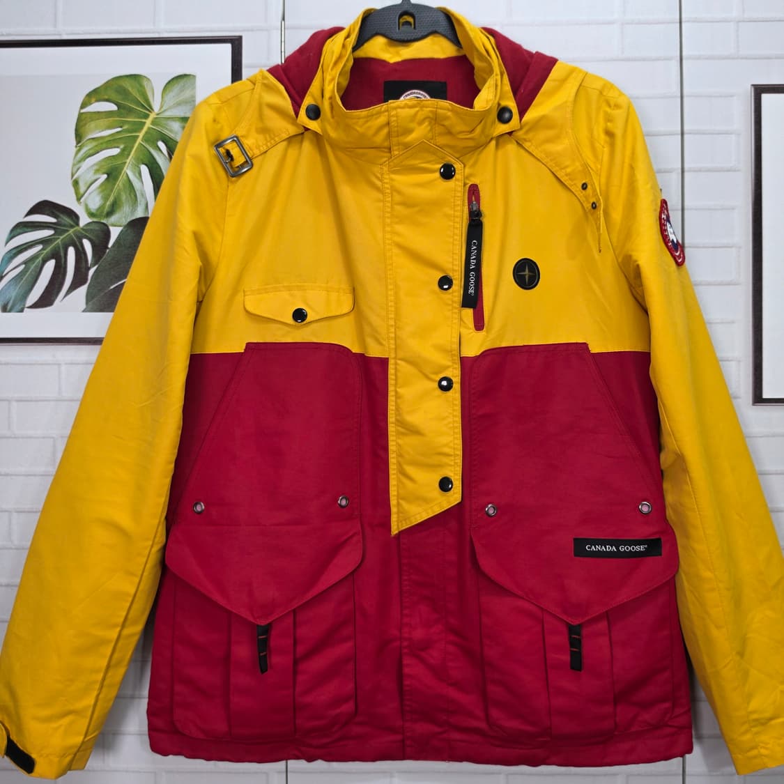 CANADA GOOSE  캐나다구스 후드 바람막이 자켓 L 사이즈 상품이미지2