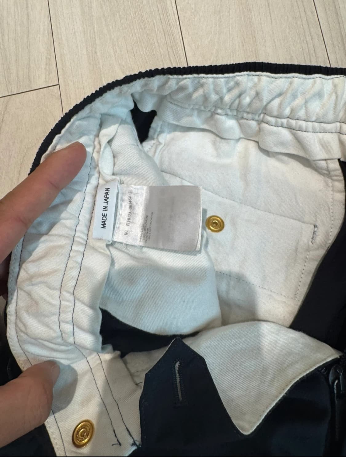 [정품] 톰브라운 플레인 위브 트랙팬츠 1사 상품이미지4