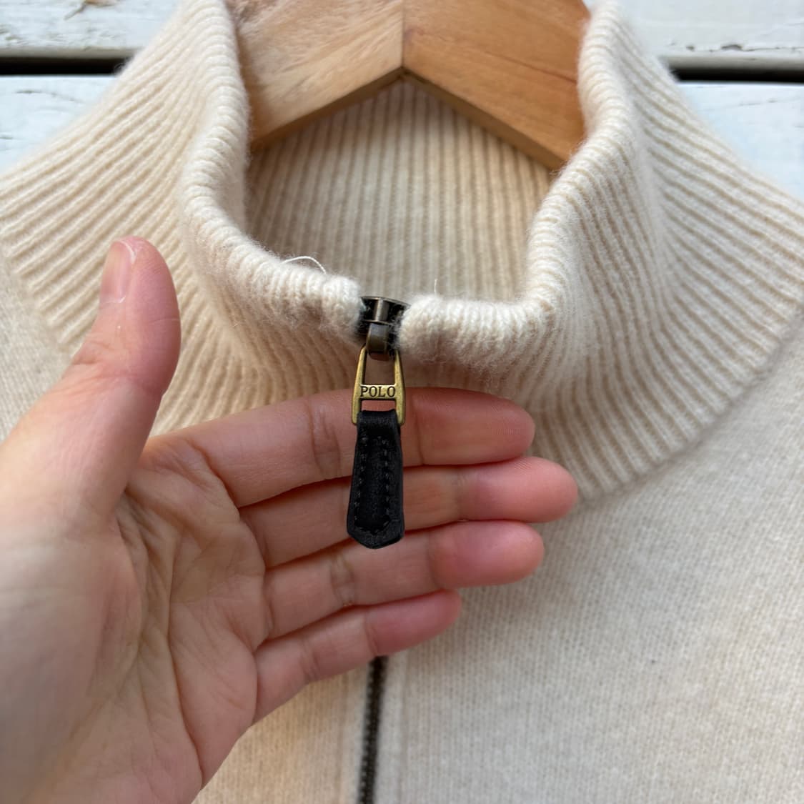 Polo 폴로 울 캐시미어 풀오버 니트 상품이미지4