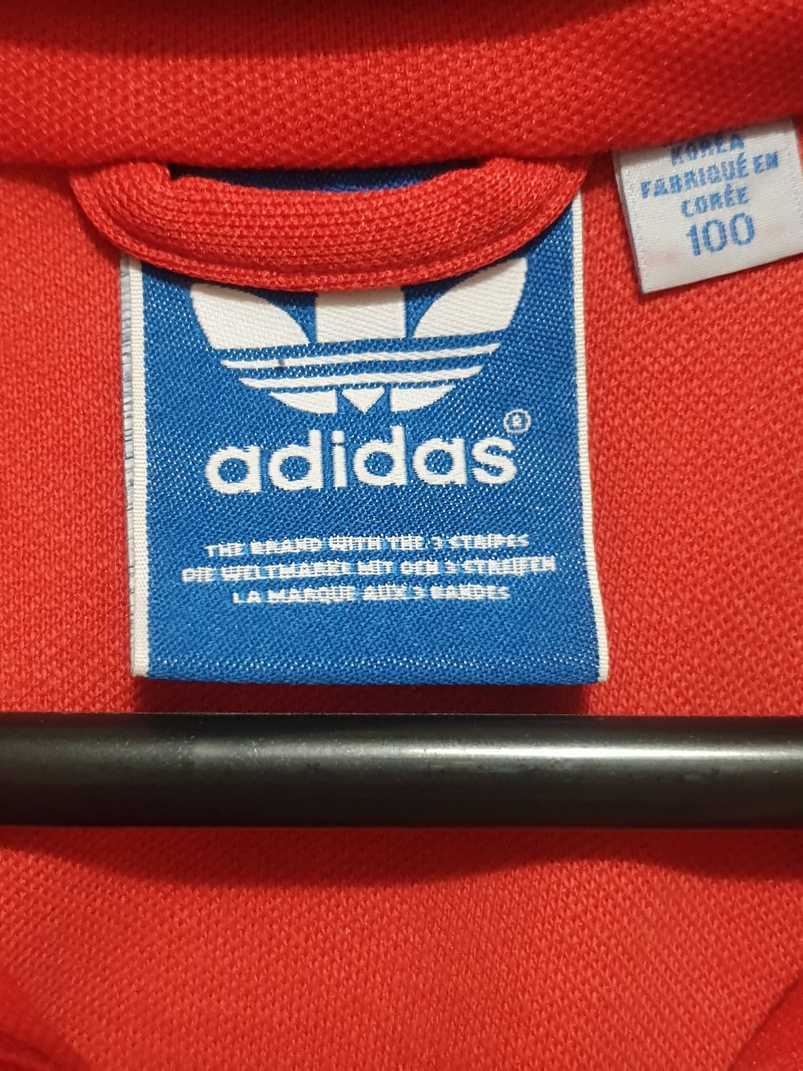 아디다스 유로파 트랙탑 져지 레드 100 상품이미지4