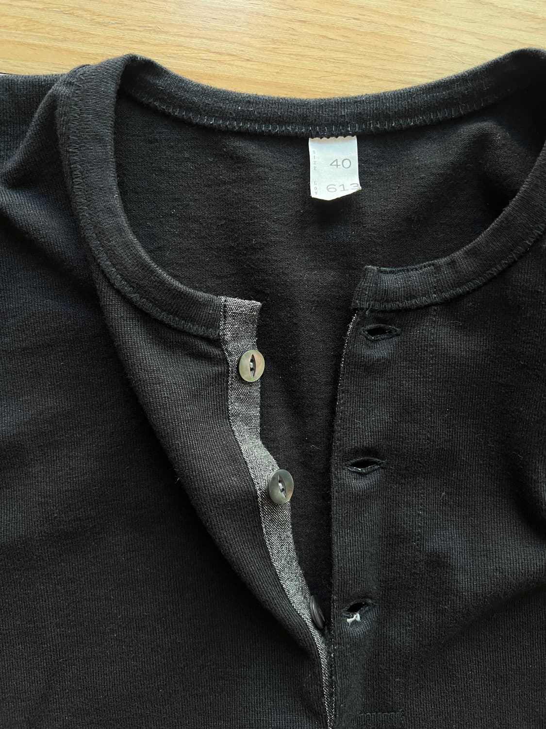 Taiga takahashi - lot 613 henry neck 상품이미지4