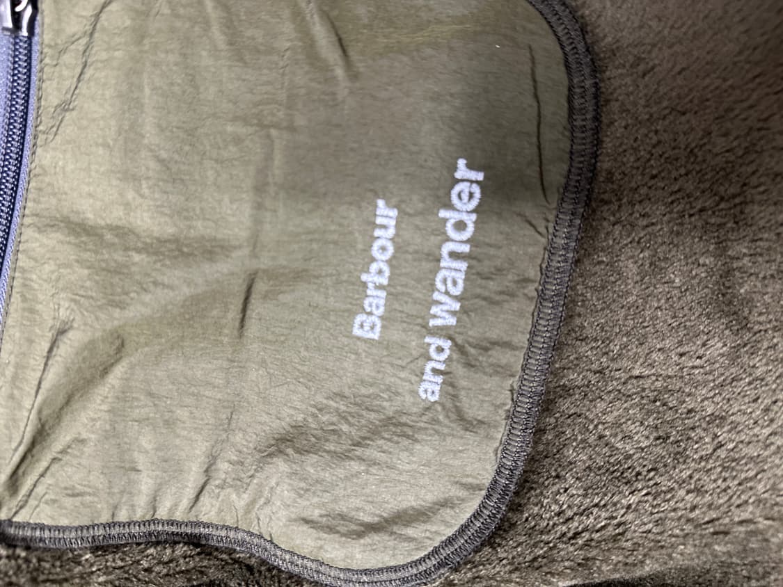 바버x앤드원더 플리스 팬츠 32사이즈 상품이미지5