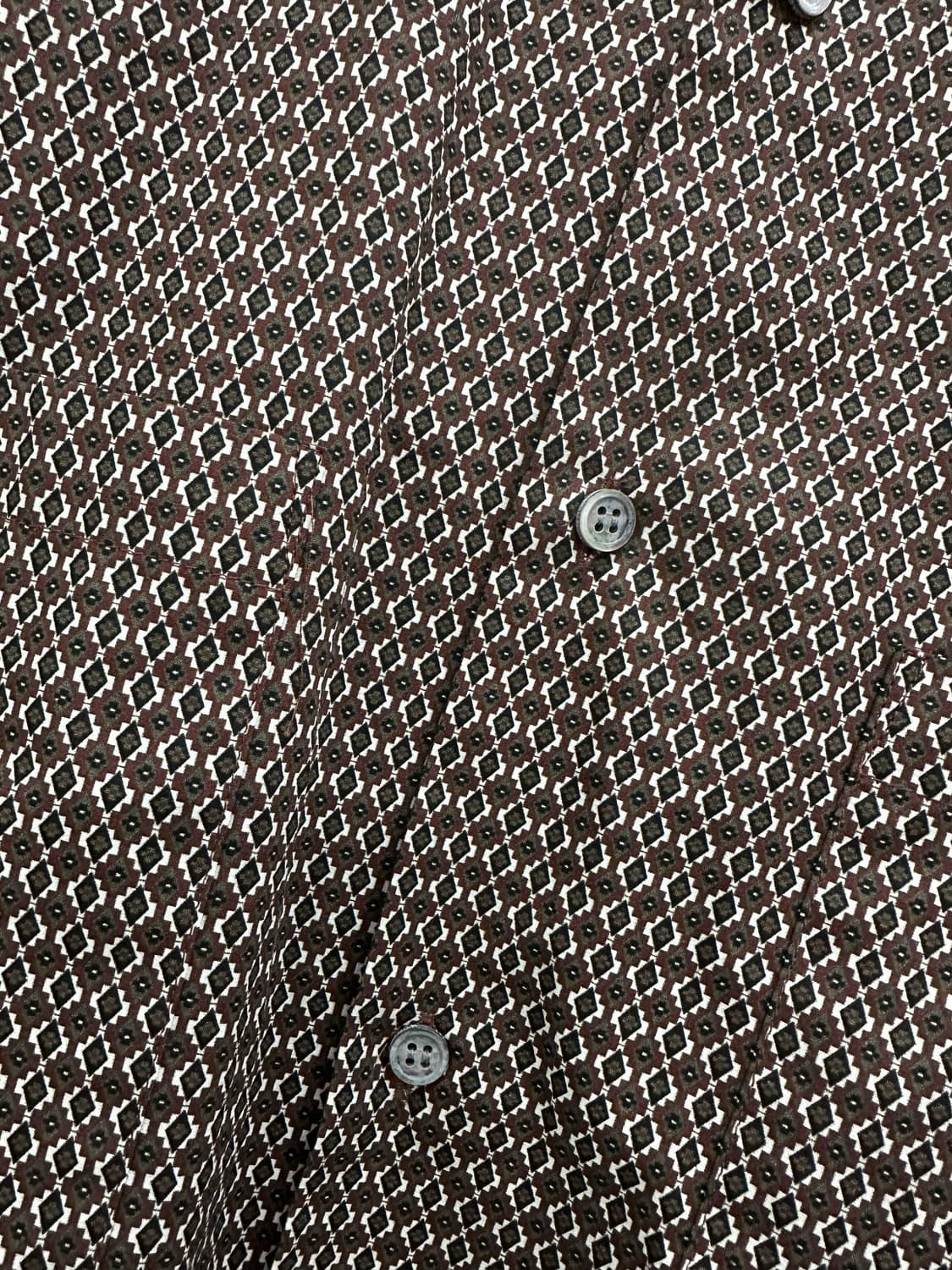 우영미 패턴 셔츠  상품이미지4