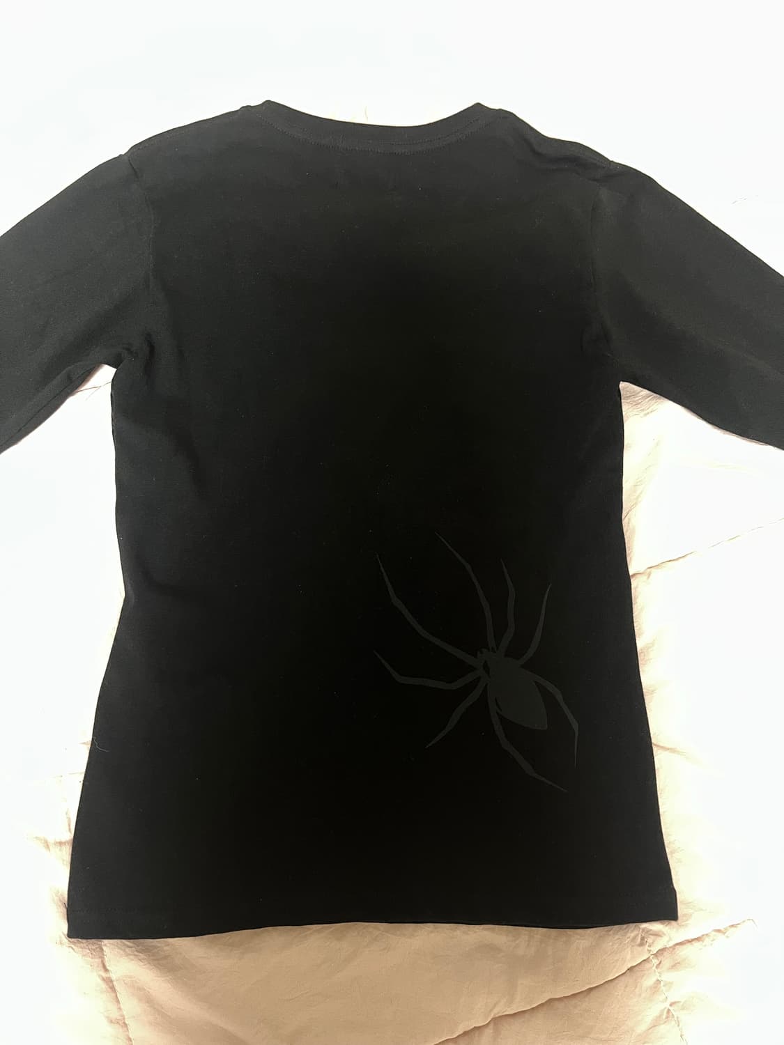 (새상품) 탄산마그네슘 스파이더 웹 롱슬리브 블랙 상품이미지4