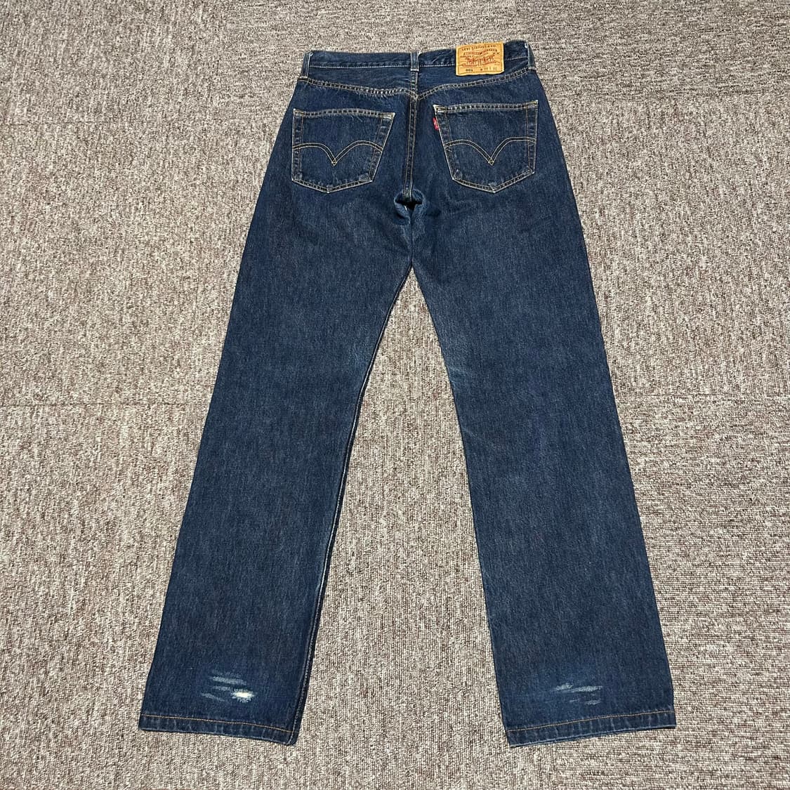 30inch) 리바이스 501 생지 진청 데님 청바지  상품이미지1