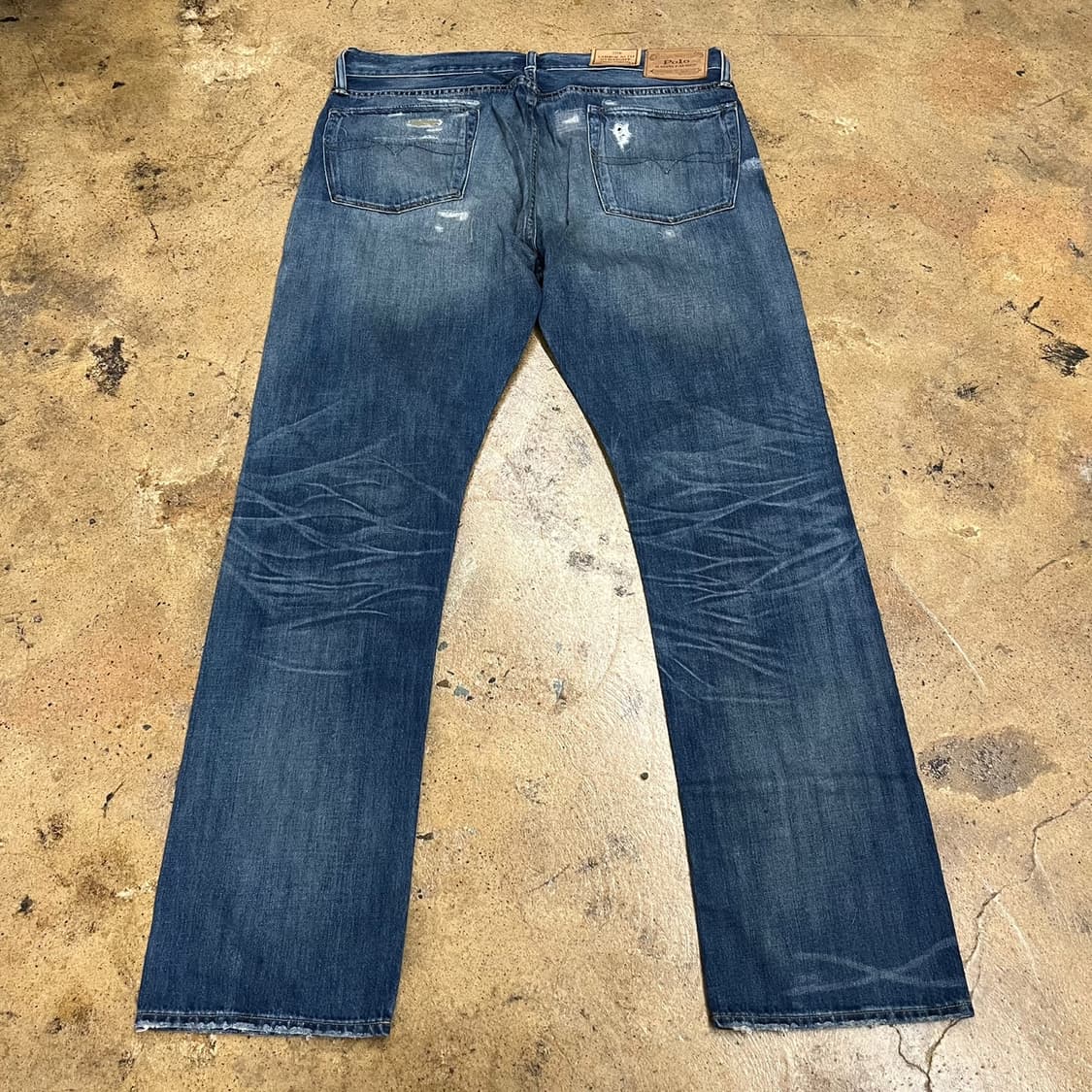 [정품] 폴로 랄프로렌 데미지 워싱 청바지 b8 상품이미지3