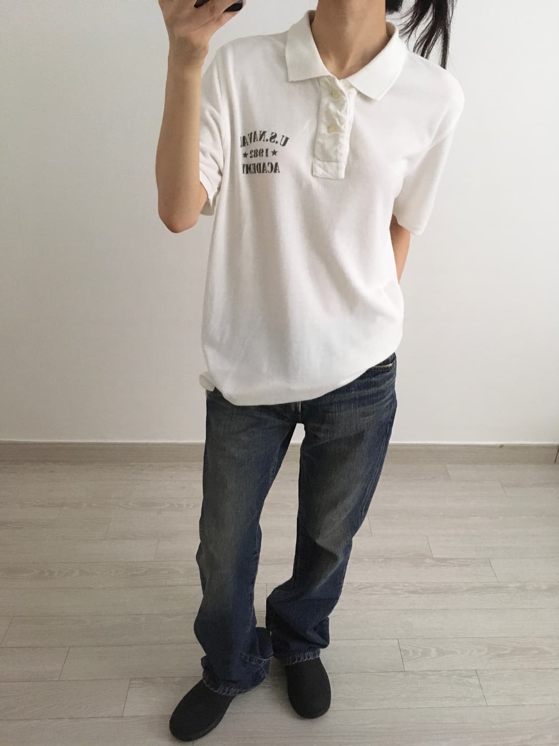 u.s.naval pique shirt 상품이미지1