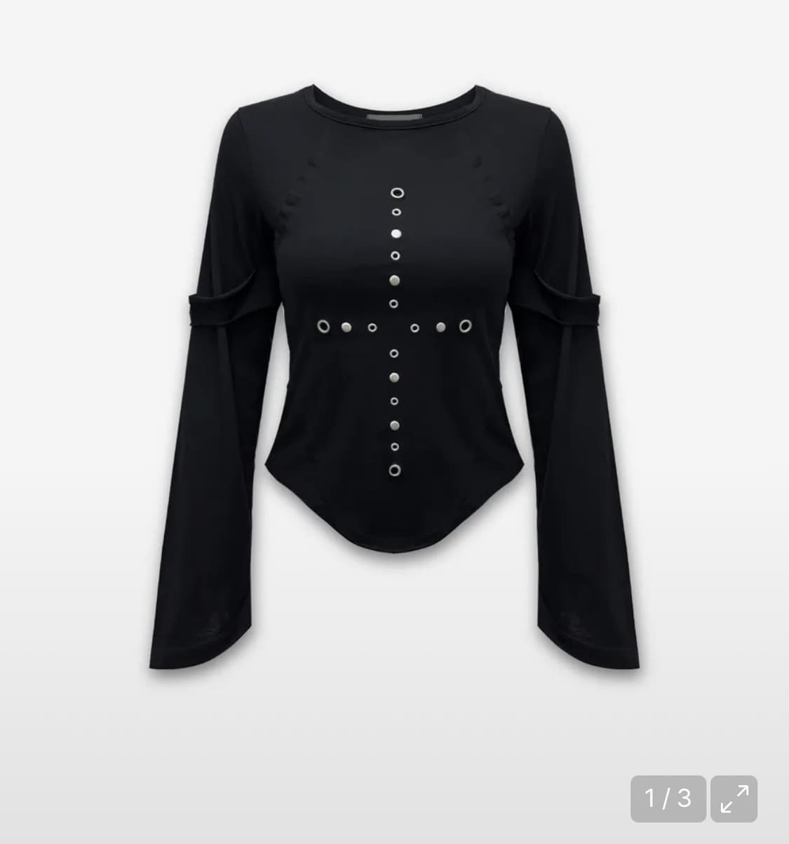 PATCH RIVET LONG SLEEVE 상품이미지1