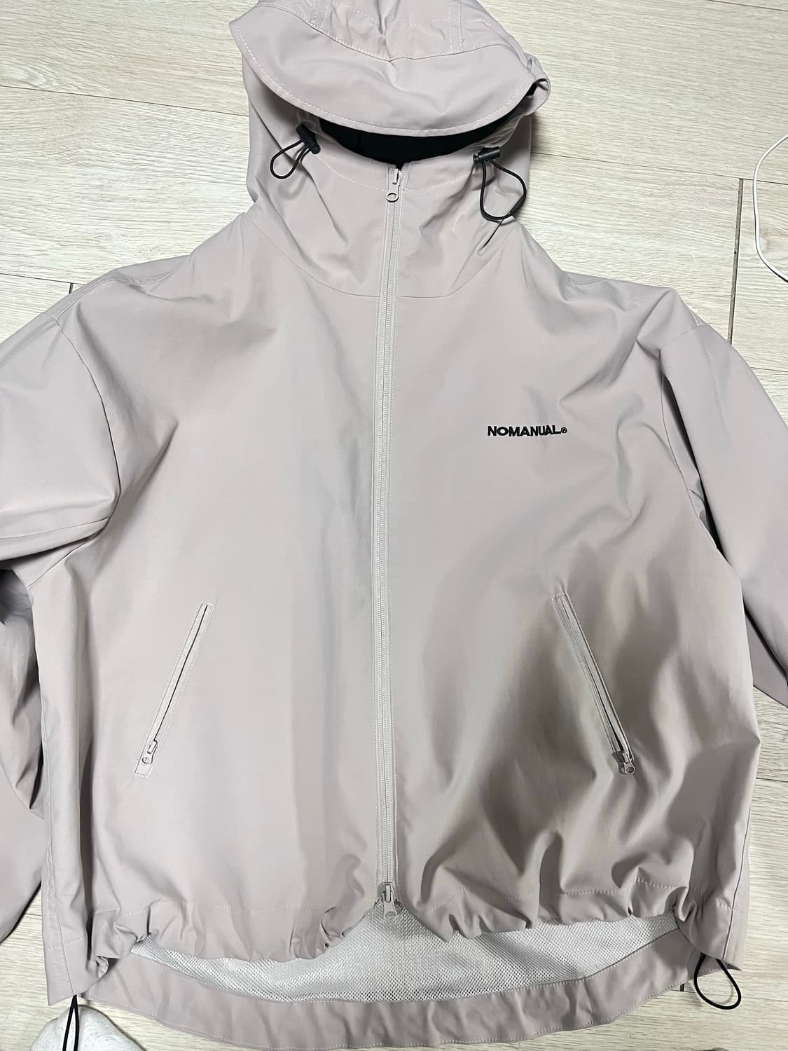 노매뉴얼 바람막이 M 상품이미지3