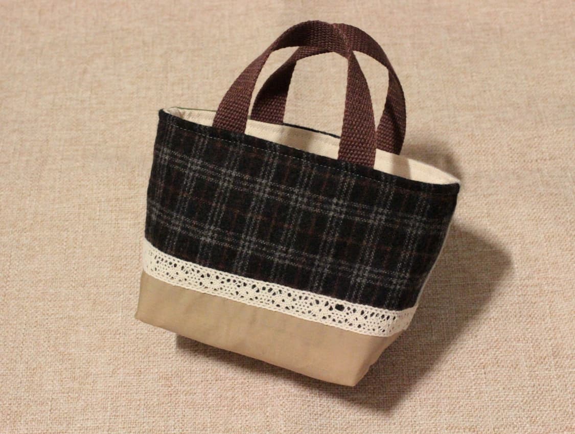 핸드메이드 빈티지 업사이클링 파우치 / 바구니 상품이미지4