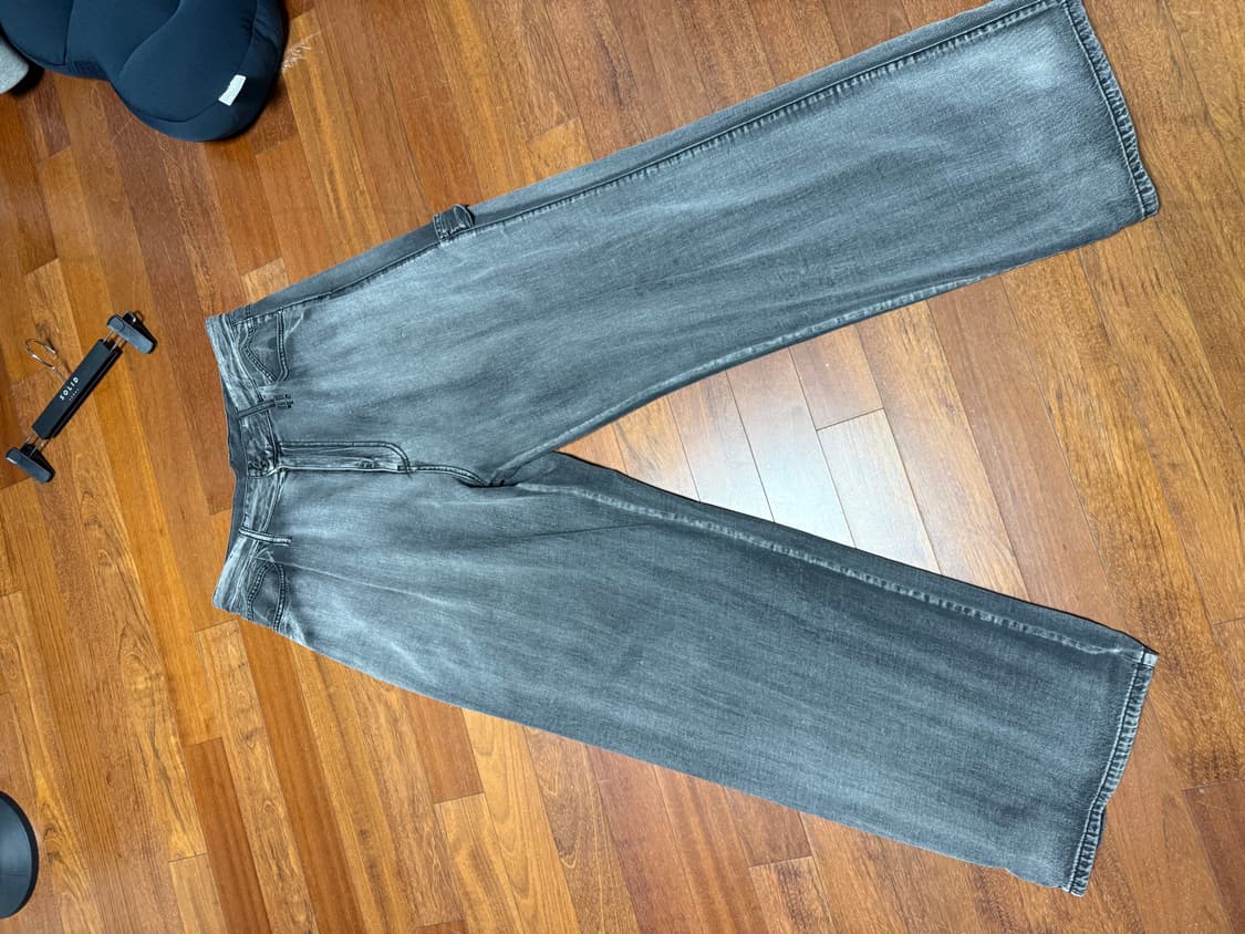 우영미 25SS  그레이 데님 셋업(50,48사이즈) 상품이미지4