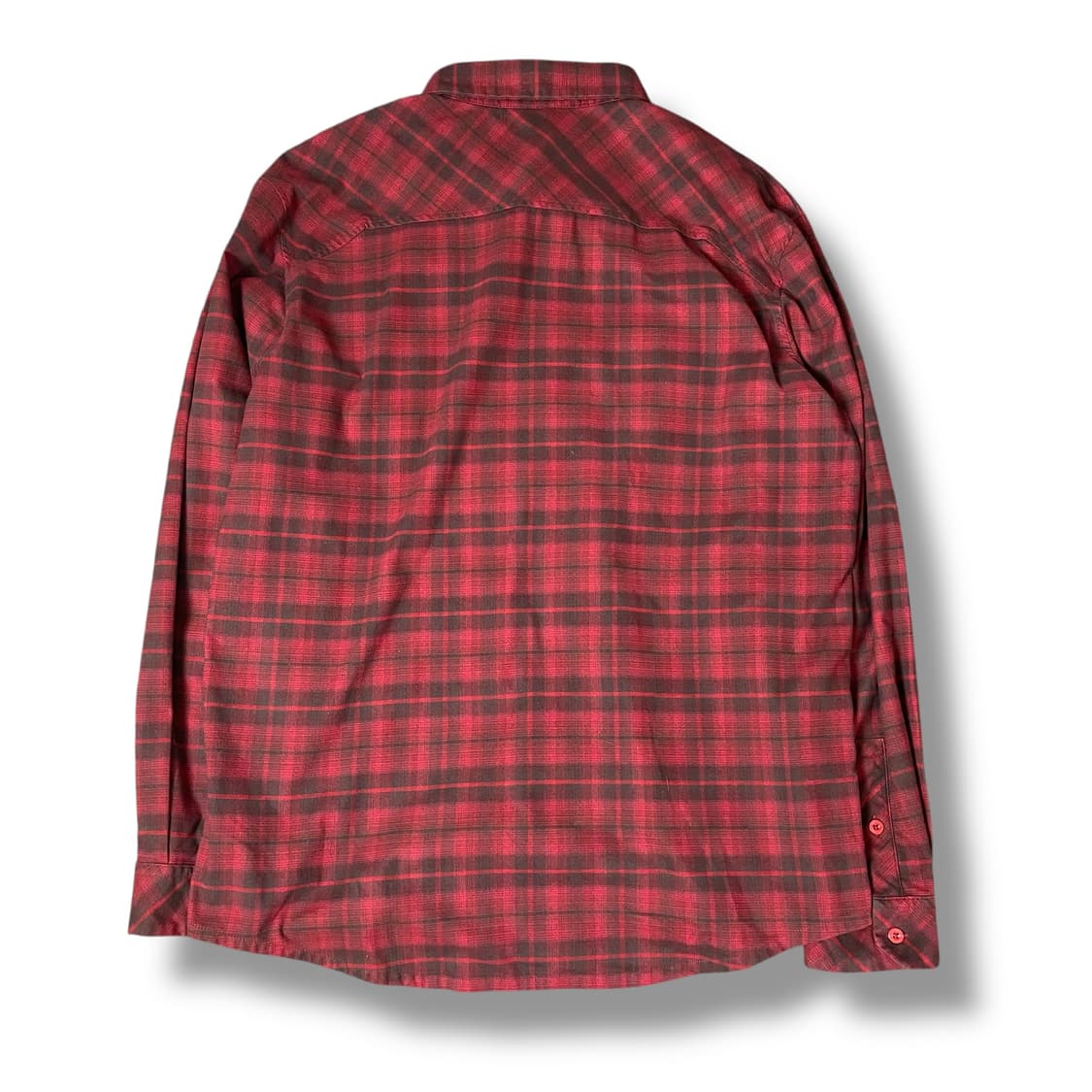 노스페이스 레드 블랙타탄 체크 패턴 투포켓 폴리 셔츠 105 상품이미지2