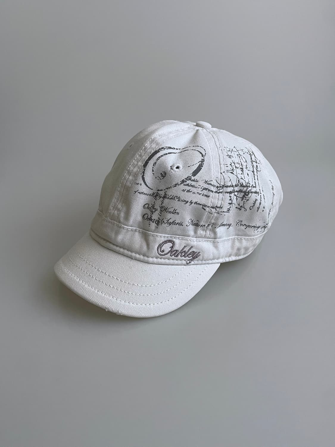 Oakley 화이트 캡 모자 상품이미지1