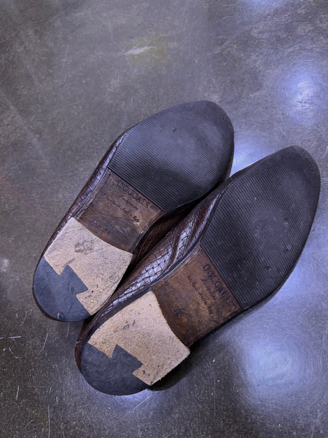 듀칼스 우브 태슬로퍼 빈티지 클래식 브라운 컬러 42 상품이미지7