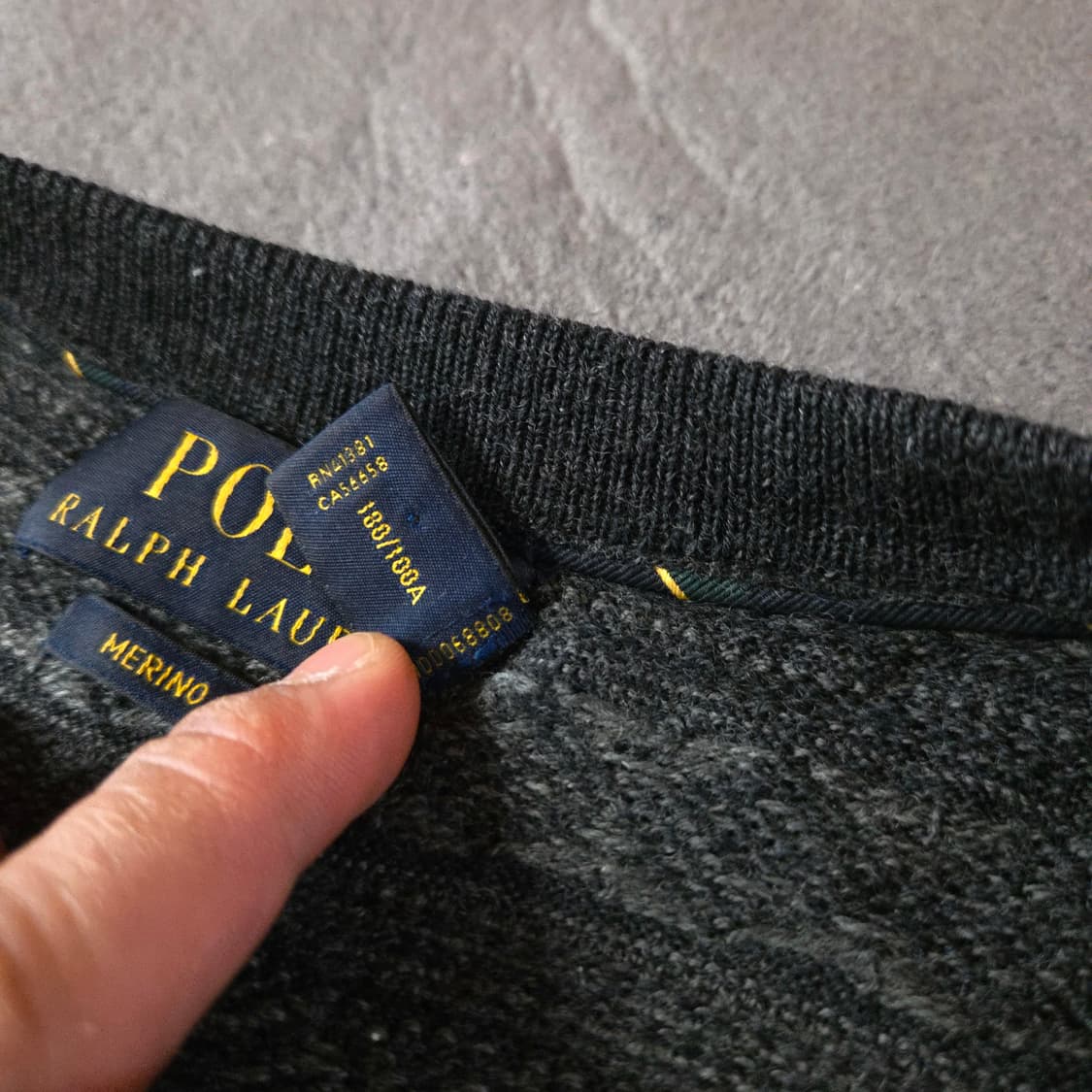폴로 엑스트라파인 메리노울 페어아일 니트 스웨터 L 상품이미지9