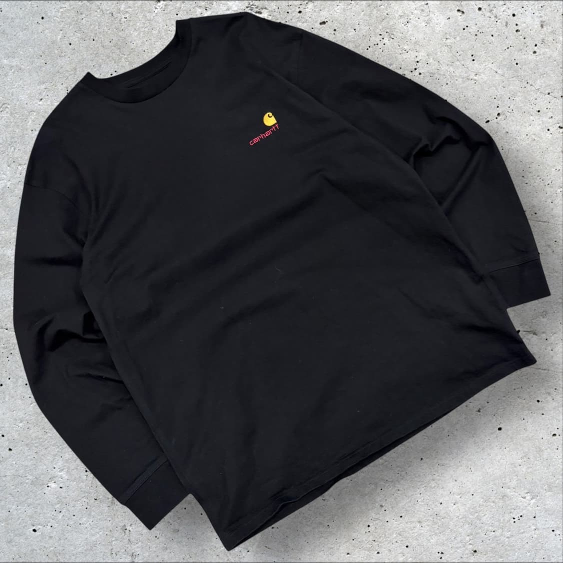 [XL] 칼하트 WIP 블랙 긴팔 티셔츠 C533 상품이미지1