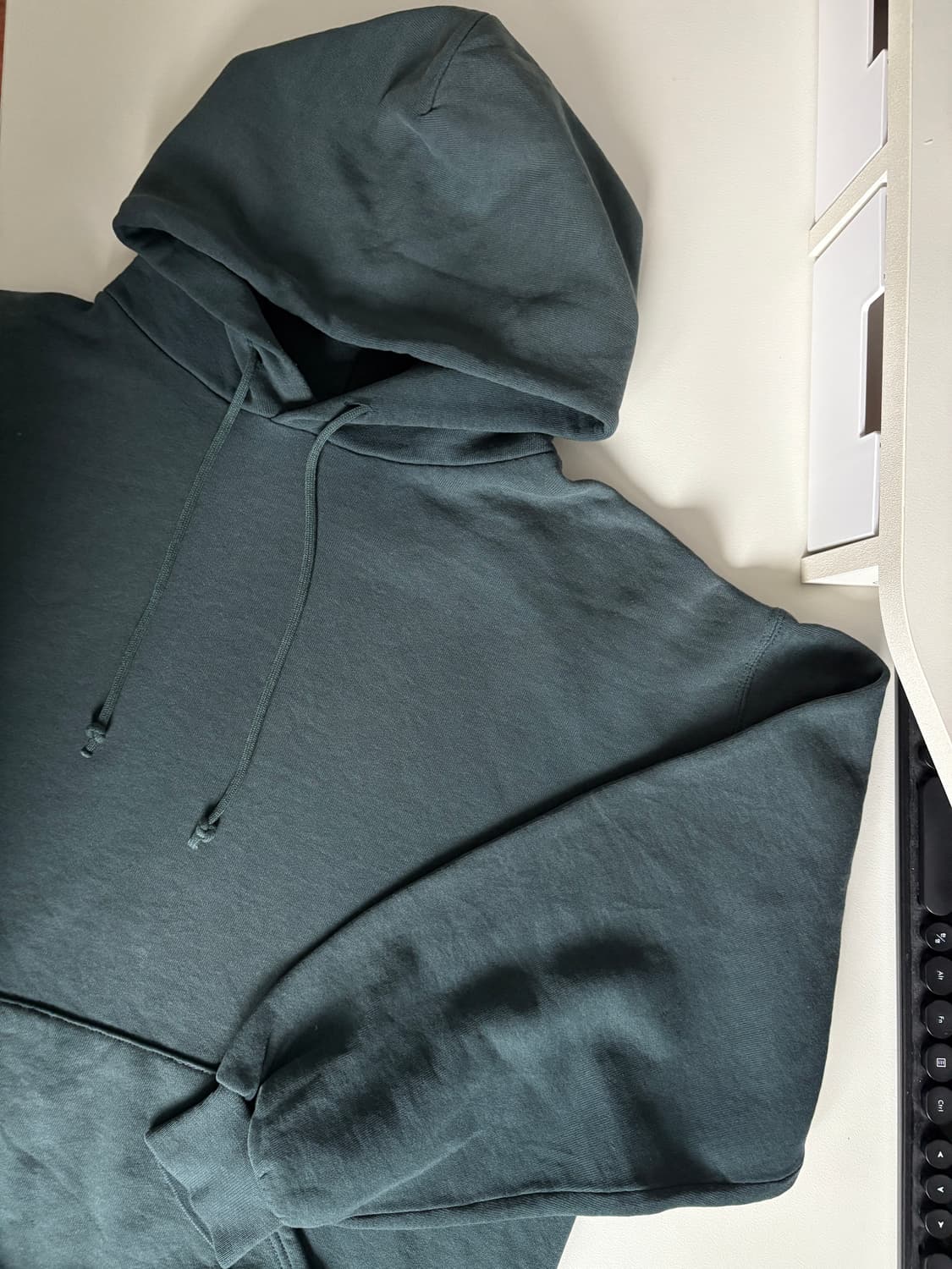 90s 미제 usa 러셀 후드 다크 그린 L 라지사이즈 상품이미지4